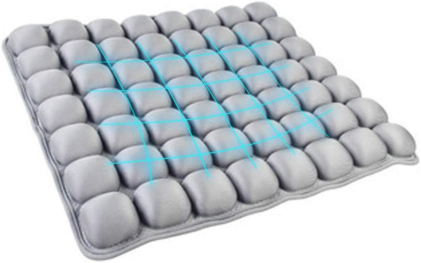Woolalal Air Inflatable Seat Cushion for Lumbar Support Sciatica Coccyx Pain Relief, Back Pillow