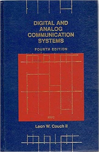 Digital And Analog Communication Systems Leon W Couch