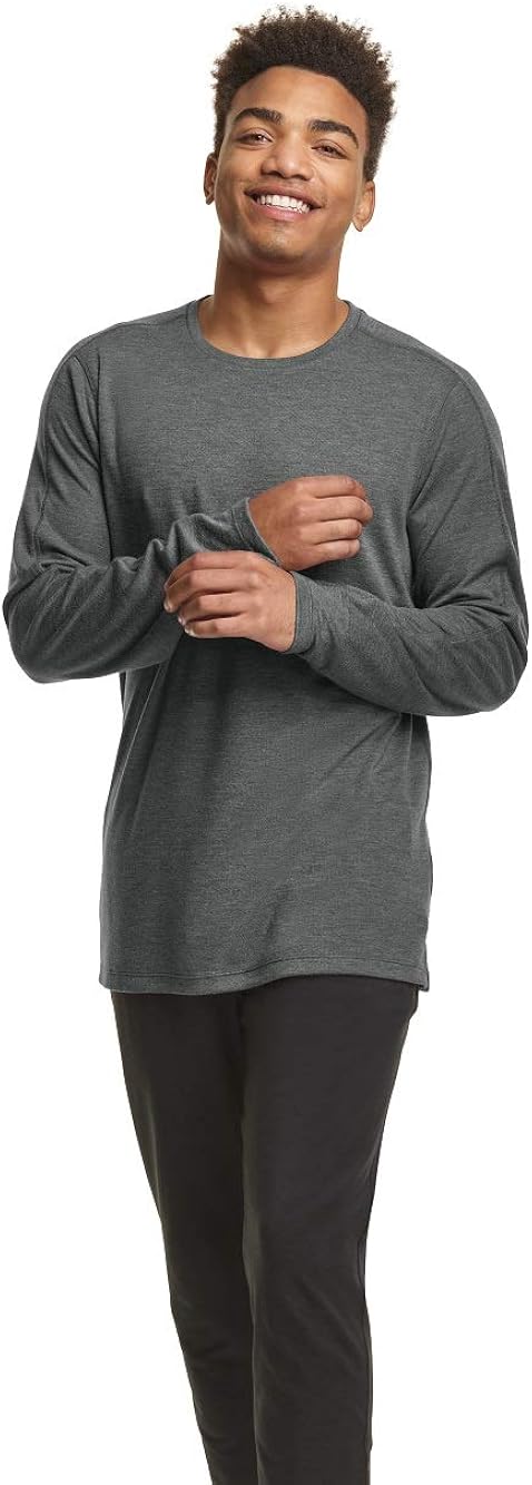 C9 Champion Men's Soft Train Long Sleeve T-Shirt at  Men’s Clothing store