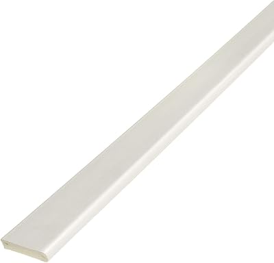 Truly PVC White Cloaking Fillet 30mm x 5m uPVC Window Door Trim