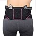 LINIXU Women's Concealed Carry Holster Hip Hugger Classic Lace Black/red