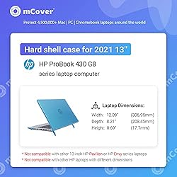 mCover Case Compatible for 2021～2022 13.3" HP