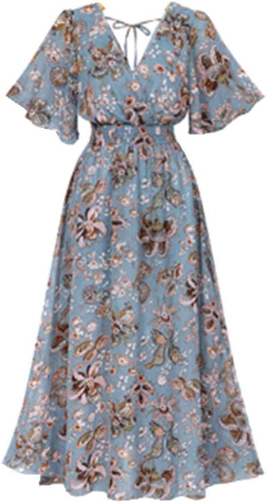 New Chiffon Long Dress Amazon.co.uk Clothing