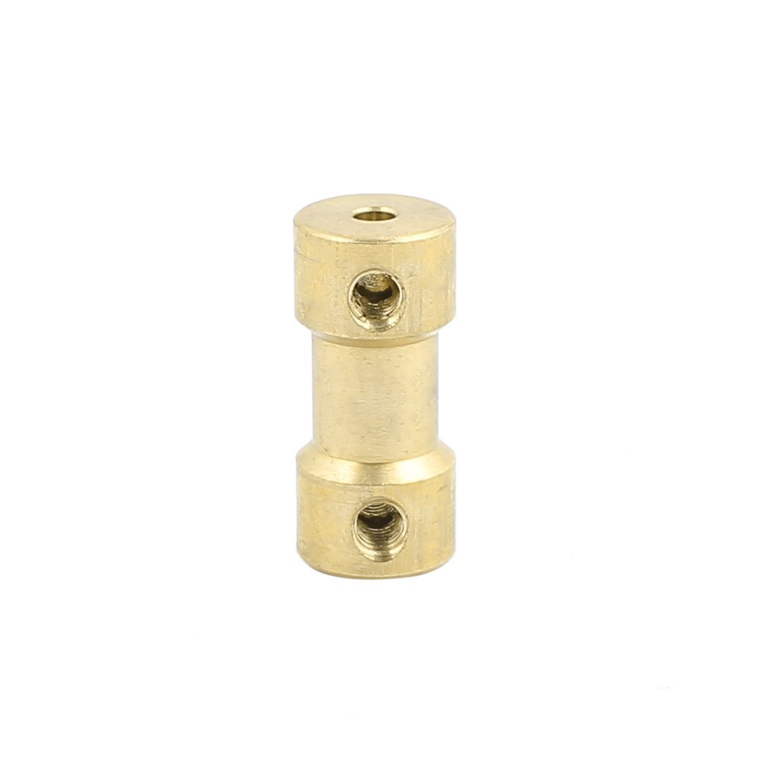 sourcingmap 2mmx2.3mm Brass Shaft Coupling Coupler Motor Transmission Motor Connector for RC Boat Model