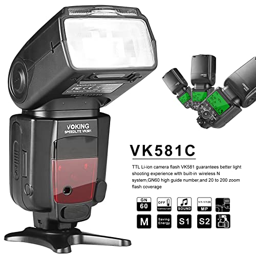 Voking VK581C TTL High Speed Sync Master Camera Flash Speedlite