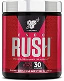 BSN Endorush Energy & Performance Pre-workout Powder With Creatine, 30 Servings, Fruit Punch
