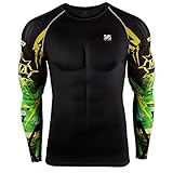 Zipravs Compression Shirts Men Women Long Sleeve Crossfit Jiu Jitsu Base Layer