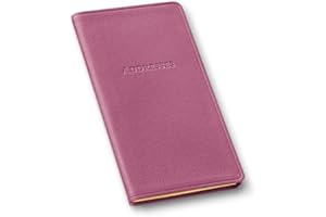 Gallery Leather Pocket Address Book - Camden Orchid - 6" x 3.25"