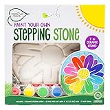 CREATIVE ROOTS Paint Your Own Flower Stepping Stone by Horizon Group USA Toy, Assorted