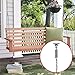 GoWi-Tools Porch Swing Hanging Kit Indoor & Outdoor, Up to 1400 lbs, (2) Heavy Duty Cast Iron Ceiling Mount, (2) 8