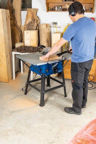 Scheppach Tischkreissäge HS100S | 230V 2000W | Schnitthöhe 85mm | Sägeblatt Ø 250mm | inkl. Tischverbreiterungen und… – Bild 7
