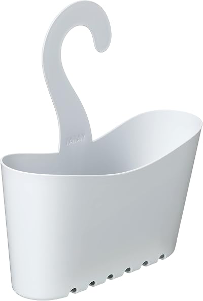 TATAY Shower Caddy Multifunctional Polypropylene 25x9x28 cm White