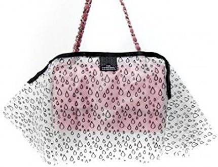 The Handbag Raincoat (Maxi/Large, Raindrop)