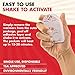GoGold 40 Pairs Toe Warmers – Longer Lasting with Strong Adhesive Stickers Boot Warmers – Enhanced Heat Air Activated Feet Warmers – Odorless & Natural Bulk Heaters – 40 Packs Sock Heating Pads