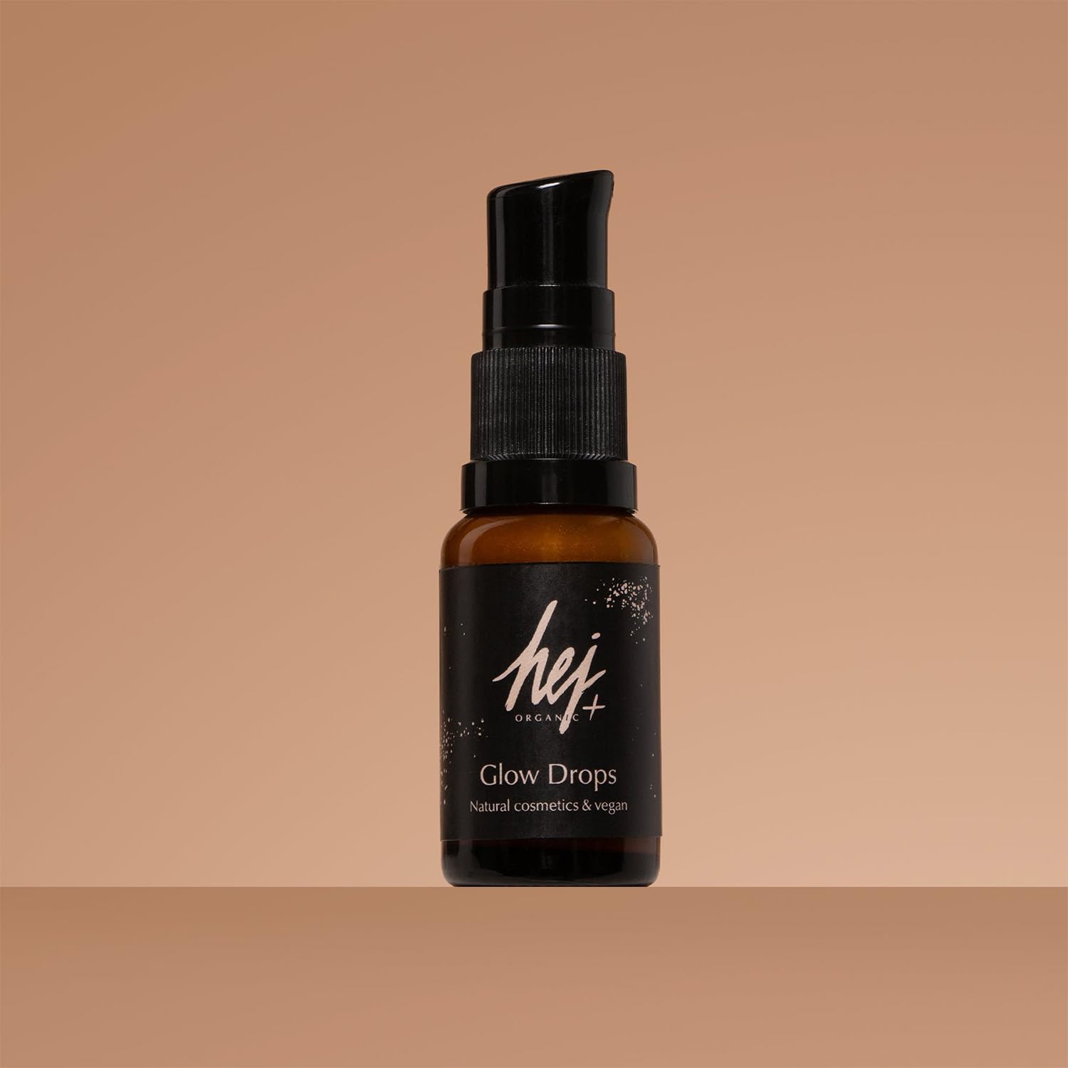 Glow Drops (14 ml) gives the skin a radiant finish, Highliter with Niacinamide for an even complexion, suitable for all skin types, 100% vegan HEJ ORGANIC