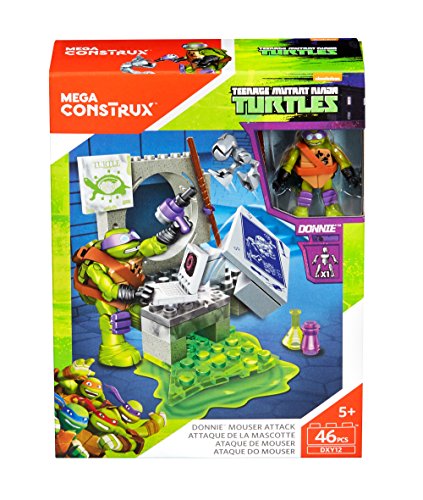 Mega Construx Teenage Mutant Ninja Turtles Donnie's Mouser Attack Building Kit