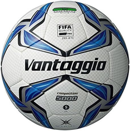 Amazon Molten モルテン ヴァンタッジオ5000コンペティション サッカーボール 5号球 ホワイト ブルー F5v5002 ホワイト ブルー モルテン Molten サッカーボール