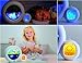 Claessens' Kids Kid'Sleep Moon Sleeptrainer Nightlight, White/Blue
