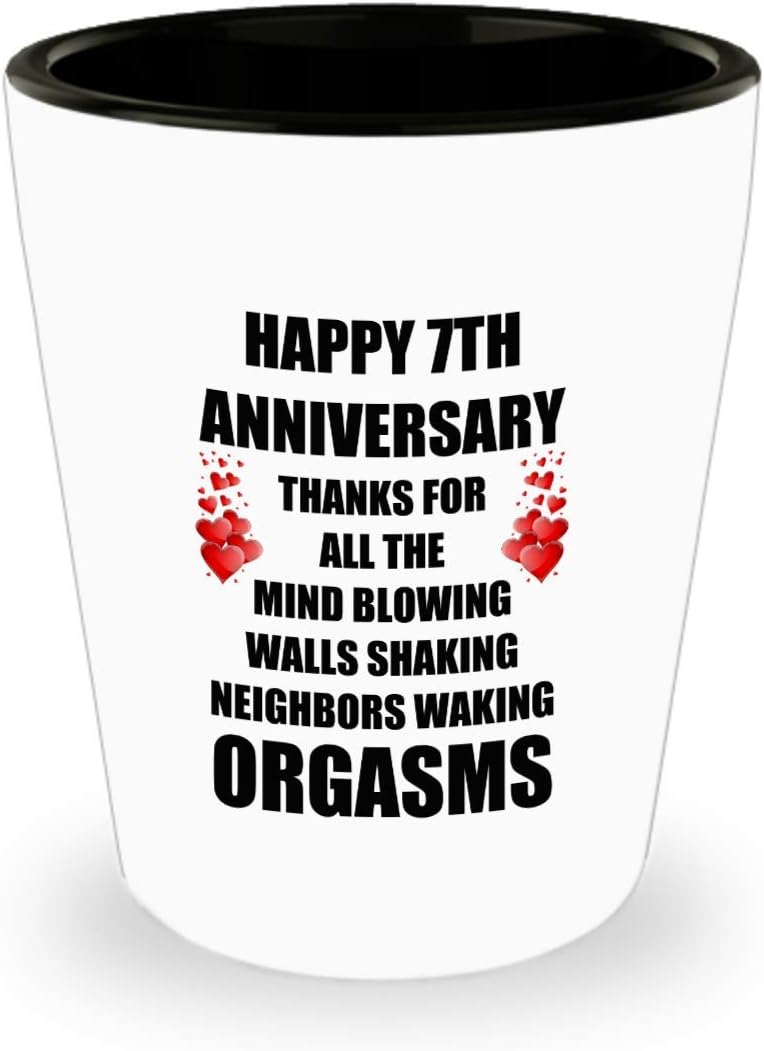 Amazon Com 7 Year 7th Wedding Anniversary Gifts Sexy Funny Shot