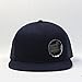 Vintage Year Plain Cotton Twill Flat Brim Mesh Adjustable Snapback Trucker Baseball Cap (Navy)