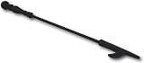 Thorness Cast Iron Fireplace Poker with Ball Handle Hook Traditional view 1