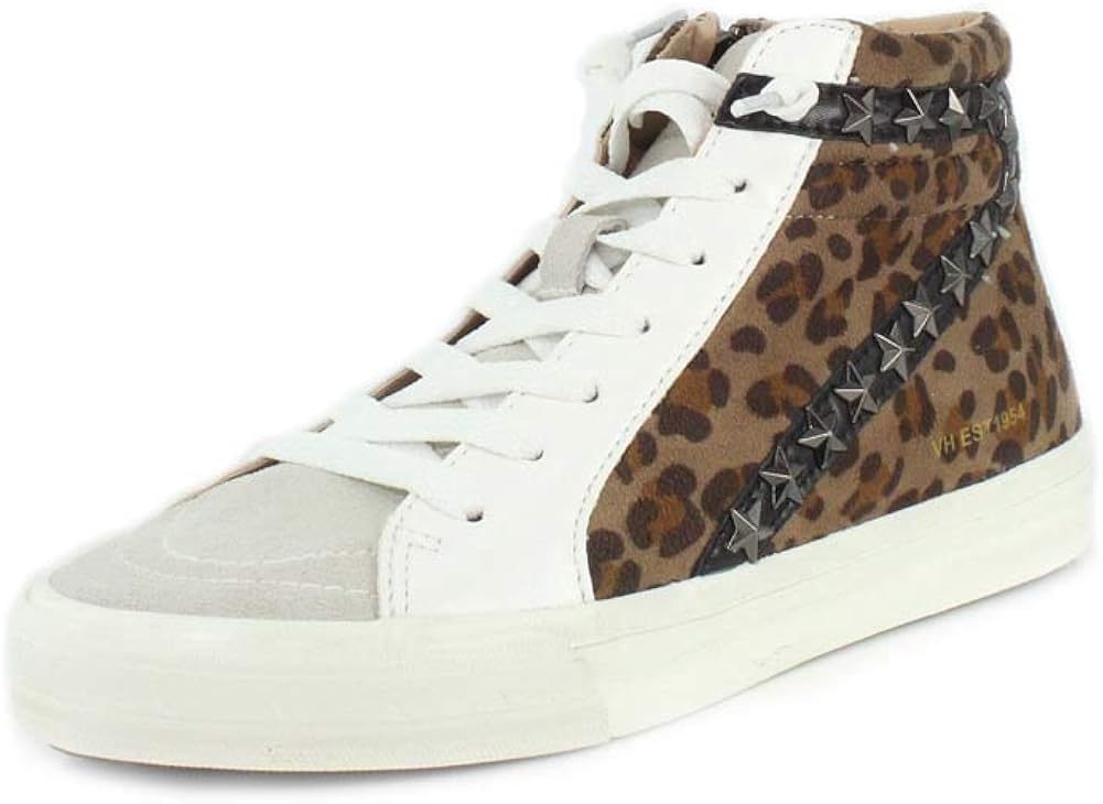 VINTAGE HAVANA Womens Dina Hi Crazy Leopard Sneaker 7