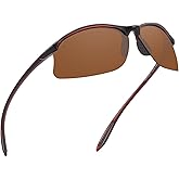 JULI Polarized Sports Sunglasses for Men Women for Running Fishing Baseball Driving MJ8002