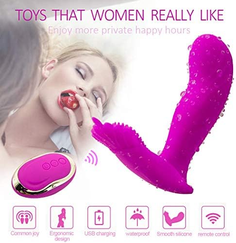 New Arrival Women Vibrartorfor Invisible Vibrate Things for Women Relax Toys for Female Wearable Adullt Toys Bullet,Wireless Remote USB Rechargeable Adullt Toys for Woman