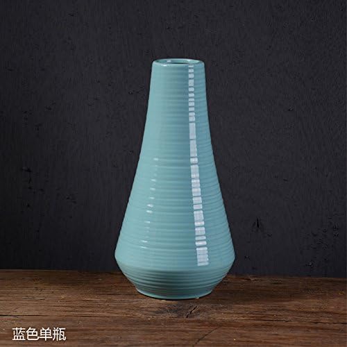 Cone-shaped ceramic vase/ modern white minimalist home decor/ porcelain vase/[Decoration]/ living room of water culture flowers-B