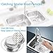 Kitchen Sink Strainer, 2 PCS Anti-clogging Sink Drain Strainer, 4.5