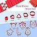 Bake Snakes, 8 PCS Silicone Cake Mold Food Grade Nonstick Flexible Reusable Create Any Shape of Cake DIY Baking Mould Tools