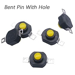 mxuteuk 30pcs Self-Lock Micro Push Button Switch