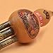 ammoon Chinese Bamboo Hulusi Gourd Cucurbit Handmade Flute Ethnic Musical Instrument Key of C with Case for Beginner Music Lovers