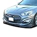 PULips(HYGE13KSFAD) KS Style Front Bumper Lip, Poly-Urethane, Flexible, Unfinished (Hand Prep And Painting Required), compatible with Hyundai Genesis Coupe 2013-2016