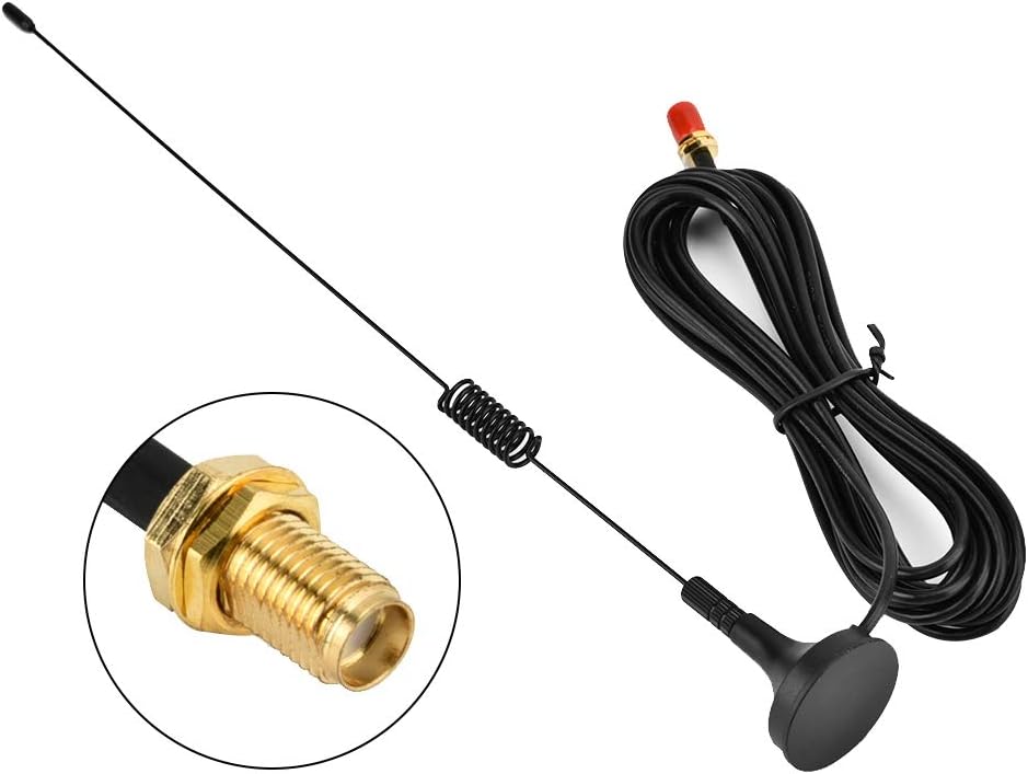 Car Radio Antenna, UT-102UV Dual-frequency SMA-Famale U/VHF Magnetic Car Radio Antenna Fit for BAOFENG UV5R 888s - Image 5