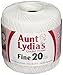 Red Heart Extra Fine Crochet - 3 Pack of 400y/365m - White