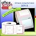 Genuine OfficeSmartLabels Dymo Compatible 30915 Endicia Internet Postage Stamps (700 per Roll) for DYMO LabelWriters 400 450 Twin Turbo Duo SE450, 4XL Printer