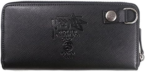 Amazon Co Jp Stussy Jam Home Made ステューシー ジャムホームメイド ラウンドファスナーウォレット 長財布 黒 服 ファッション小物