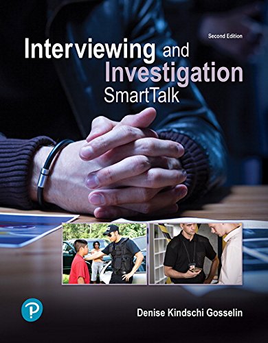 Interviewing and Investigation: SmartTalk (2nd Edition) (What's New in Criminal Justice) - //medicalbooks.filipinodoctors.org