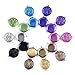 Photo Locket/Aromatherapy Essensial Oil Diffuser Necklaces Charms,20pcs/Set,10Colors