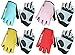QEPAE® Biking Gloves Gel Pad Luminous Fingerless Glove Crossfit Gloves For Safe Night Riding Cycling Hiking Spinning