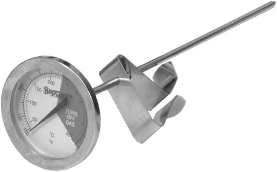 Grill Thermometer - Outdoor BBQ Thermometer - 5 in - Stainless Steel