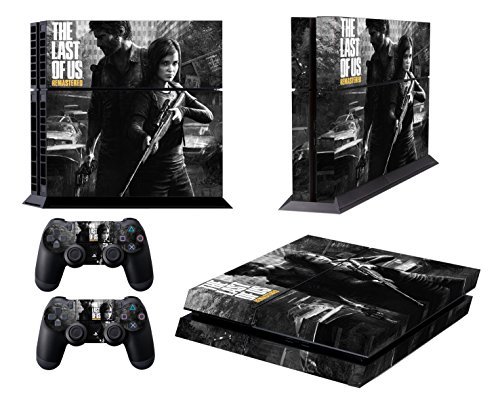 The Last of Us Decal Skin Sticker for Playstation 4 PS4 ( Console Skin X 1 + Controller Skin X 2 )