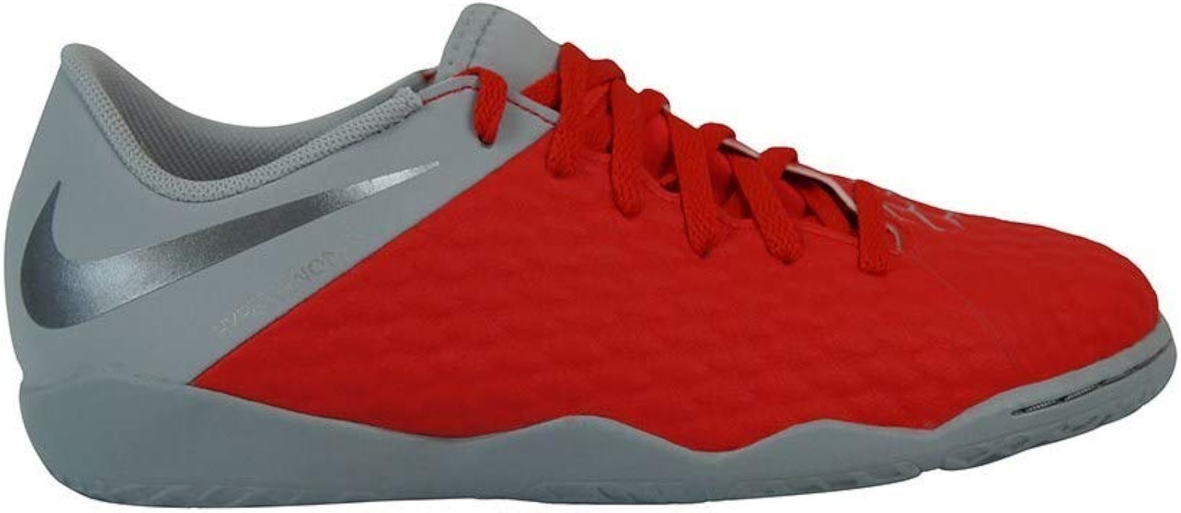 nike hypervenom red and grey