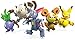 MEGA Pokemon Multipack Construction Set - 5 Buildable Figures: Teddiursa, Mankey, Sneasel, Oddish, Pikachu & Poke Ball - Ages 6+