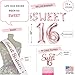 Stunning Sweet 16th Birthday Decorations Party Supplies SASH SWEET Letter Balloons Sixteen Cake Topper Rose Gold Pink Fuchsia 16 BDay | 71+ Items