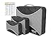 Luggage Organizers Packing Cubes Set for Travel BONUS Travel Check List 3 piece