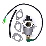 FitBest Carburetor w/Solenoid+Gaskets Fits Honda GX390 5KW 13HP Chinese 188F Generator Engine