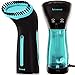 Travel Steamer for Clothes - Portable, Handheld for Clothing Garment and Fabric - No Spitting, Safe and Little Handy - Compact Home Mini Steamer for Curtain Metal Plate, 110V Only (Blue)