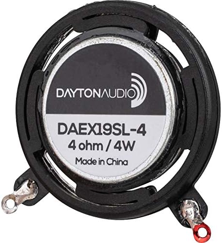 Dayton Audio DAEX19SL-4 Slimline Coin Type 19mm Exciter 4W 4 Ohm
